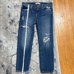 Abercrombie Kids Ripped Blue Jeans